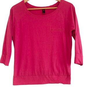 St Louis Zoo Hot Pink 3/4 Length Sleeve Tee